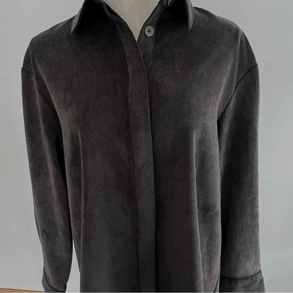 Zara Textured Weave Oversized Shacket Size Small  NWOT - Picture 2 of 16